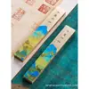 Qianli Jiangshan Latão Sólido Régua de Cidade Pincel Criativo Caligrafia Pequeno Script Regular Fino Dourado Pincel Especial para Escrita Caracteres Pressionar Livro Pressionar Papel