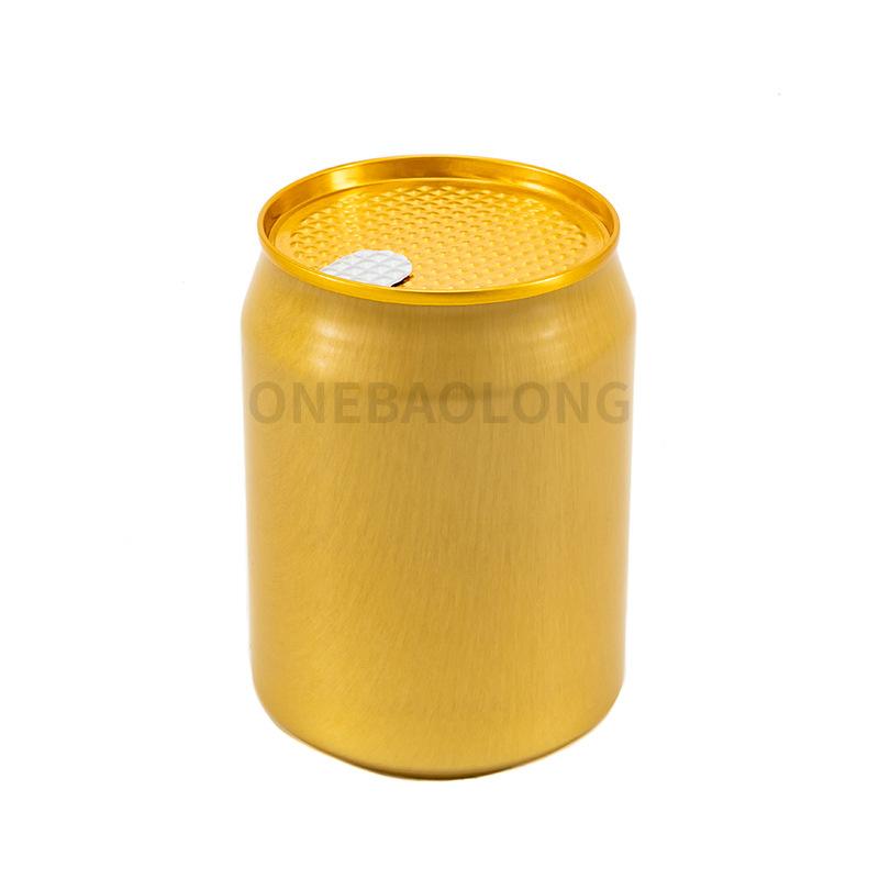 250ml-206#金色+易撕盖