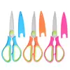 Tijeras de Cocina de Plástico Bicolor, Tijeras para Verduras, Tijeras para Carne, Abre nueces, Acero Inoxidable Multifuncional