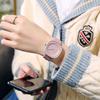 Reloj Minimalista Japonés para Mujer de Alto Valor Simple Elegante Estudiante de Secundaria Nicho Cuadrado Creativo Arte Correa Reloj de Cuarzo