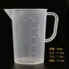 Fabricante de Copo de Mistura de Tinta Plástico Transparente 600ml Copo Medidor Descartável com Escala Gravada Copo de Proporção de Tinta PP