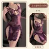 Pijama Sexy Manyu Renda Francesa Transparente Lingerie de Dormir Sexy Recorte Verão Pijama para Casa Lingerie de Dormir 9451