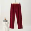 Leggings de Pana Adelgazantes para el Hogar para Mujer, Otoño/Invierno 2026, Color Sólido de Cintura Alta, Adecuados para el Hogar y el Exterior, Pantalones Cortos