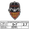 Yaxiu Nuevo Parche Bordado NFL Parche de Tela Deportiva Máscara de Fútbol Americano Parche Bordado para Ropa Bolsa Parche Parche