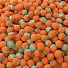 Suceden Cosas Buenas Caqui Girasol Naranja Melocotón Lana Colgante Creativo Tejido a Mano DIY Colgante para Llavero