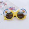 Gafas de sol infantiles Arcoíris de moda, Gafas de montura redonda de girasol arcoíris, a la moda y lindas, Gafas de dibujos animados para niños
