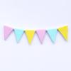 Casa de Muñecas Casa de Muñecas Eva Bandera Triangular Colorida Miniatura Accesorios para Escena Atrezzo para Fotografía Modelo Banderín