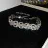 Pulseira Redonda Europeia e Americana Transfronteiriça com Borla e Cravejada de Diamantes, Pulseira Minimalista Moderna de Estilo Nicho com Design Único, Joia de Mão de Nicho