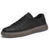 2025 sapatos de skate plus size transfronteiriços moda alta qualidade couro de vaca confortáveis respiráveis juventude sapatos brancos pequenos sapatos pretos pequenos para negócios