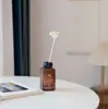 Varillas Difusoras de Rattan con Forma de Planta Palitos Aromáticos Ambientador Flor de Aroma Varillas de Evaporación No Incluye Botella