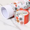 Suministros de limpieza lata de papel tapa de hojalata personalizada lata de papel para jabón caja de regalo de papel kraft tubo de papel para gafas redondas