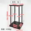 Suporte de Caixa de Som Base de Mesa para Caixa de Som Tripé Pés com Espinho Almofada Amortecedora de Choque Suporte de Chão Suporte de Caixa de Som