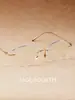 Gafas sin montura para mujer con miopía, se pueden personalizar con protección contra luz azul, aspecto de alta gama sin maquillaje, monturas de gafas sin montura ultraligeras