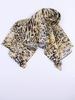 Top Animal Print para Mujer Zr Estilo Europeo y Americano Otoño 2025 Nuevo con Hebilla Metálica