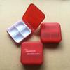 Fábrica produce caja de pastillas de 4 compartimentos imprimible caja de pastillas de cuatro compartimentos Caja de pastillas abatible de 4 compartimentos caja de pastillas abatible de cuatro compartimentos