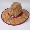 Chapéu Casual Masculino de Verão, Chapéu de Palha de Agricultor, Chapéu de Viagem, Chapéu de Pescador, Chapéu de Sol Western Cowboy para Pesca
