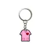 Llavero Creativo Rosa de Dibujos Animados Serie Rosa Llavero Personalizado de Goma Suave PVC Colgante para Bolsa Adorno para Llave de Coche Accesorio