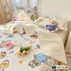 Algodón Puro Algodón Cubrecama Pieza Única Clase A Grado Materno e Infantil Universal Cuatro Estaciones Sábana de Cama Tatami Persona Juego de Tres Piezas Cubrecama de Algodón Acolchado 3