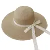 Chapéus de Praia de Renda com Laço para Mulheres, Atacado 25 Peças, Chapéus de Sol para Proteção Solar no Verão, Chapéus de Sol para Férias na Praia