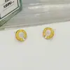 Pendientes de Plata de Ley 925 con Aguja, Diseño de Nicho, Nuevos Pendientes Lindos de Moda y Estilo Dopamina Más Vendidos para Mujer