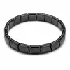 Nuevo Pulsera de Hematita Negra Imán Cuadrado Tacto de Alta Calidad Elástica Desmontable de Moda Pulsera para Pareja de Mujer Venta al por Mayor