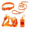 Arnés para Perro Estilo Chaleco Anti-Mordida Impermeable Correa de PVC Collar para Perro Fábrica de Origen