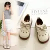Sapatos de Couro para Meninas 2026 Primavera e Outono Novos Sapatos Infantis Sola Macia Antiderrapante Sapatos de Princesa para Menininhas Sapatos de Bebê Mocassins