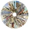30 marcadores de papel de New World Building, estilo retro, para estudiantes, etiquetas DIY, pestañas conmemorativas de graduación.