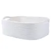 Cesta de Regalo Tejida con Cuerda de Algodón Nórdico Cesta de Almacenamiento para Juguetes de Gato Cesta de Almacenamiento para Artículos Varios de Escritorio Cesta para Snacks Amazon