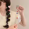 Goma para el pelo de lunares y estrellas de Dongdaemun, coreana, duradera, alta elasticidad, cordón de teléfono, anillo para el pelo, herramienta para coleta de celebridad de internet
