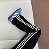 Pantalones Deportivos Rayados de Primavera Cleanfit para Hombre, Estilo Americano Moderno High Street de Pierna Recta para Correr Fitness Pantalones Largos
