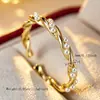 Venta Caliente Transfronteriza Cable Trenzado Perla de Mijo Anillo Abierto Nicho Sensación de Alta Gama Anillo para Dedo Ajustable Joyería de Mano de Lujo Ligero