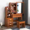 Mesa de maquiagem moderna minimalista, penteadeira multifuncional, toucador moderno e simples, mini penteadeira para quarto de apartamentos pequenos