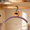 Colgador decorativo de muñeca de calabaza, colgador doméstico antideslizante, colgador de ropa universal a prueba de viento para adultos y niños, tendedero colgante