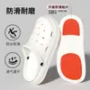 Pisar excremento sintiendo los zapatos agujereados para hombre 2026 nuevo verano EVA antideslizante antiolor suela suave zuecos de playa para exteriores para mujer