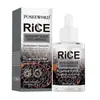 Exfoliante de Arroz Ampolla de Arroz Negro Exfoliante Suave Facial Limpieza Facial