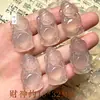 Directamente del fabricante: Collar con Colgante de Ágata Blanca Calcedonia Tipo Hielo, Hebilla de Paz Buda Guanyin Maitreya, Amuleto con Forma de Hoja al por Mayor