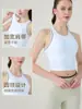 Sutiã Esportivo de Verão em Forma de I para Mulheres com Bojo Integrado à Prova de Choque de Alta Intensidade, Colete Fitness, Colete para Corrida e Yoga