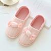 Zapatos Postparto de Algodón Puro Estilo Coreano para Primavera y Otoño, Pantuflas de Algodón Cerradas para Casa, Zapatos de Maternidad Transpirables Antideslizantes con Suelas Suaves