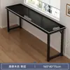 Mesa para quarto de menina, uso doméstico, mesa retangular longa, mesa estreita de parede, bancada de trabalho, mesa de computador, simples para casa de aluguel