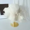 Sombrero de Paja Tejido de Ala Ancha para Protección Solar de Verano Transfronterizo Sombrero de Playa con Lazo para Vacaciones en la Costa Sombrero para el Sol para Mujeres