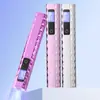 Luz de Tira para Nail Art Portátil, Lâmpada Pequena Portátil para Unhas, Holofote Recarregável, Mini Lâmpada de Fototerapia de Secagem Rápida, Lâmpada para Secagem de Esmalte
