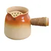 Tetera Hirviendo Envolvente Olla para Té con Leche Tostada Olla Especial Olla de Cerámica para Quema en Seco Casera Utensilios Juego Completo Estufa de Té Juego de Té traje