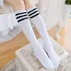 Meias Infantis Meia-calça Primavera, Outono e Inverno Meia-calça Tendência Verão Fina Acima do Joelho Cano Alto Futebol Estudante Japonês jk Panturrilha