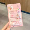Pinza para el Pelo con Flequillo Mágico Adhesivo Organizador de Cabello Diadema para Niños Niñas Pegatina Mágica para el Cabello de Moda