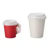 Tapa para Vaso Desechable de Té de Leche, Jugo, Empaque para Llevar, Tapa de Plástico Transparente