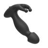 Masajeador de Próstata Tapón Anal Posterior Masturbación Masculina Gay Crisantemo Silicona Orgasmo Vibración Productos Sexuales