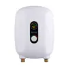Aquecedor de Água Elétrico Instantâneo com Controle de Temperatura por Botão para Banheiro, Aquecimento Rápido, Temperatura Constante Inteligente, Frequência Variável, Mini Aquecedor de Água para Cozinha