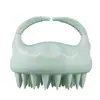 Cepillo de champú de silicona, disponible para venta transfronteriza, específicamente para Corea y Japón, peine limpiador y masajeador del cuero cabelludo, más vendido en Amazon, cepillo peine voluminizador