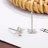 Pendientes de Estrella Novedosos y de Moda 2023, Diseño Sencillo de Nicho, Pendientes de Corazón de Gama Alta, Accesorios de Oreja de Verano Estilo Minimalista